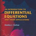 Cover Art for 9780486135137, An Introduction to Differential Equations and Their Applications by Stanley J. Farlow