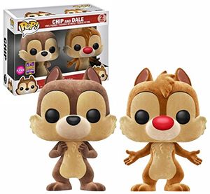 Cover Art for 0889698134521, Funko Pop! Disney Chip and Dale 2 Pack (Flocked) 2017 San Diego Comic Con (SDCC) Limited Edition - New, Mint by Unknown