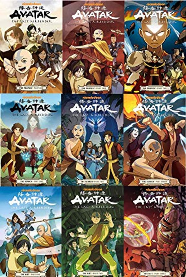 Cover Art for B08QV3CW48, Avatar, The Last Airbender Series 9 book sets (The Promise Part 1,2,3;The Search Part 1,2,3; The Rift, Part 1,2,3) by Gene Luen Yang