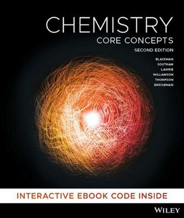Cover Art for 9780730363576, Chemistry Core Concepts 2E Hybrid by Allan Blackman