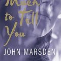 Cover Art for 9780850919417, So Much to Tell You by John Marsden