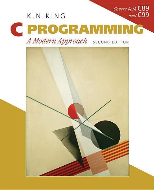 Cover Art for 9780393979503, C Programming by K. N. King