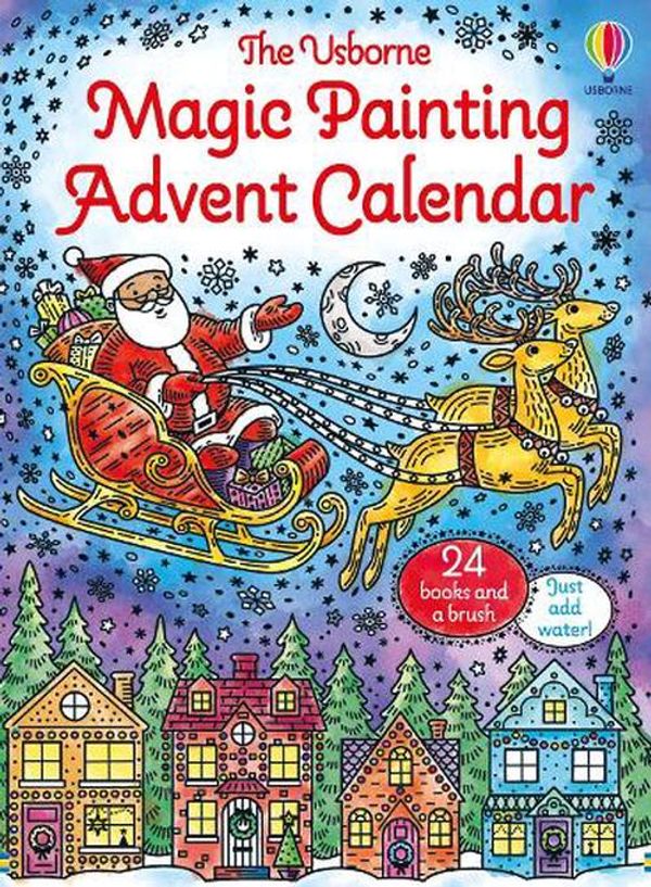 Cover Art for 9781805074595, Magic Painting Advent Calendar by Abigail Wheatley