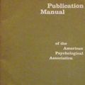 Cover Art for B000I8XBBO, Publication Manual of the American Psychological Association, 1967 Revision by American Psychological Association