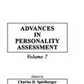 Cover Art for 9781317844396, Advances in Personality Assessment by Charles D. Spielberger, James N. Butcher