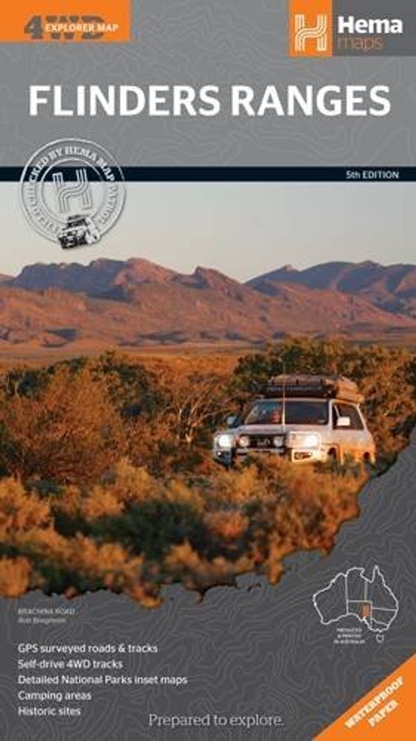 Cover Art for 9781865007151, Flinders Ranges by Hema Maps Pty, LTD