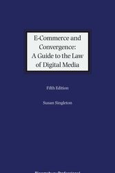 Cover Art for 9781526512659, E-Commerce and Convergence: A Guide to the Law of Digital Media by Susan Singleton