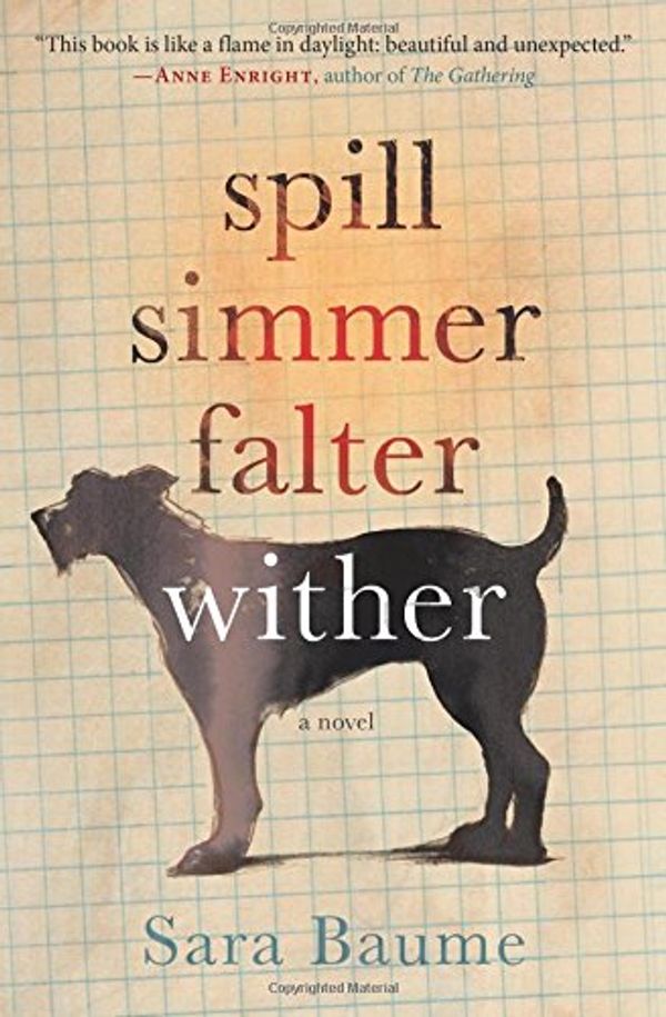 Cover Art for 9780544716193, Spill Simmer Falter Wither by Sara Baume