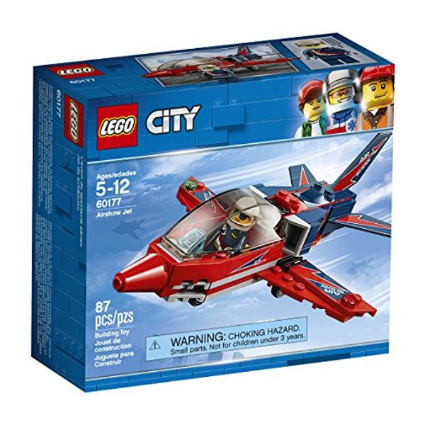 Cover Art for 0673419279758, LEGO City Airshow Jet 60177 Building Kit (87 Piece) by LEGO