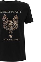 Cover Art for 5056187717786, Robert Plant T Shirt Heaven Knows Logo Official Mens Black M by Robert Plant