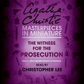 Cover Art for B01M4FAIRV, The Witness for the Prosecution: An Agatha Christie Short Story by Agatha Christie