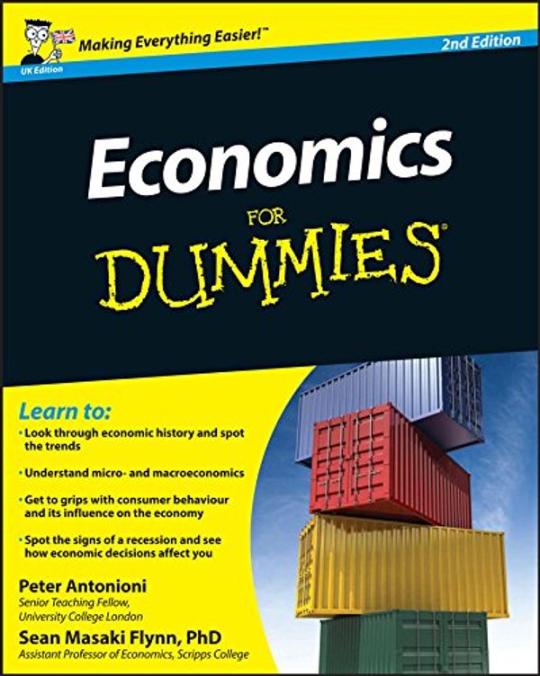 Cover Art for B004GXC80W, Economics For Dummies by Sean Masaki Flynn