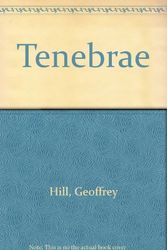 Cover Art for 9780395279380, TENEBRAE PA by Geoffrey Hill