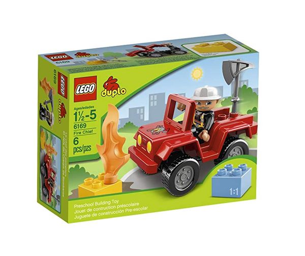 Cover Art for 0673419166409, Fire Chief Set 6169 by LEGO