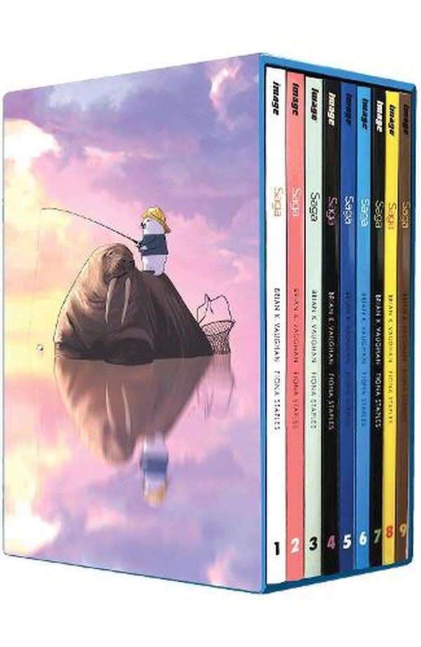 Cover Art for 9781534321403, Saga Box Set: Volumes 1-9 by Brian K. Vaughan