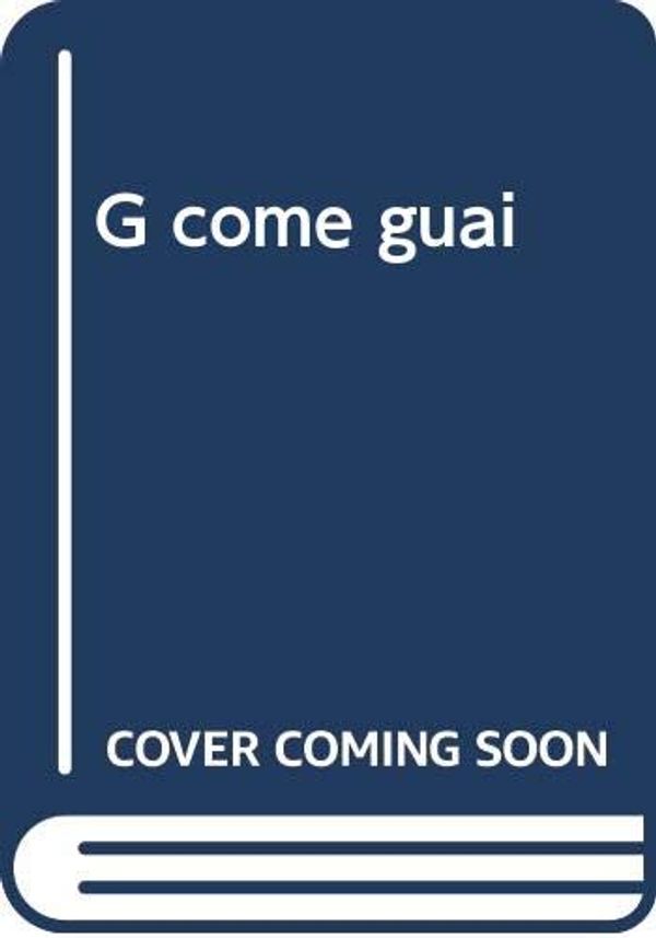 Cover Art for 9788804350958, G come guai by Sue Grafton