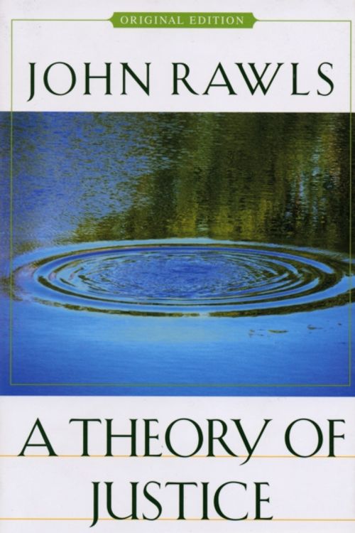 Cover Art for 9780674017726, A Theory of Justice by John Rawls