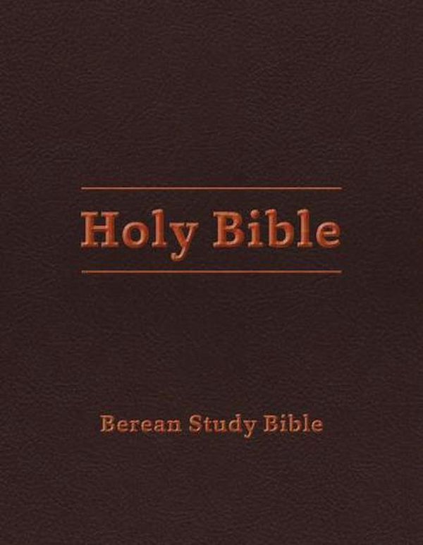 Cover Art for 9781944757700, Berean Study Bible (Burgundy Leatherlike) by Various Authors