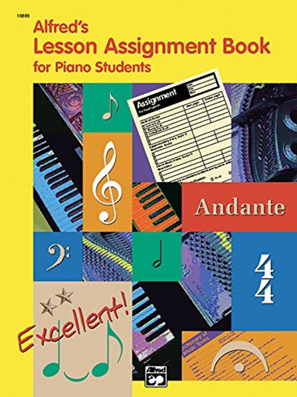 Cover Art for 9780739021804, Alfred's Lesson Assignment Book for Piano Students by Morton Manus