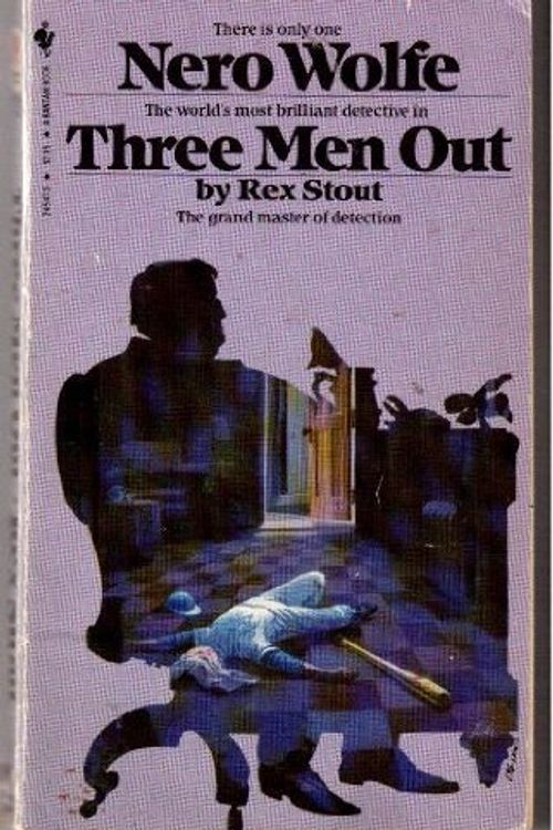 Cover Art for 9780553245479, Three Men Out by Rex Stout