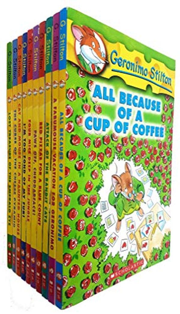 Cover Art for 9789123968640, Geronimo Stilton Series 1-10 Books Collection Set (Lost Treasure of the Emerald Eye, The Curse of the Cheese Pyramid, Cat and Mouse in a Haunted House, I'm Too Fond of My Fur! & More) by Geronimo Stilton
