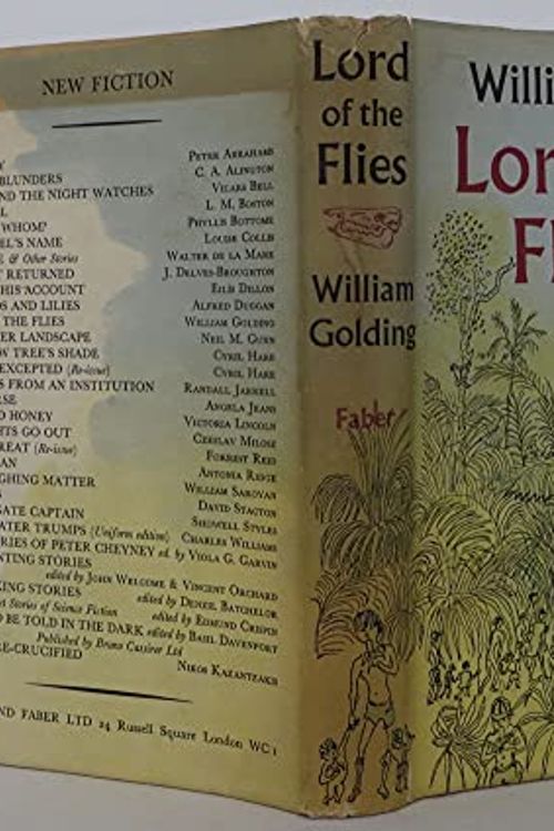 Cover Art for 9780571069507, Lord of the Flies by William Golding