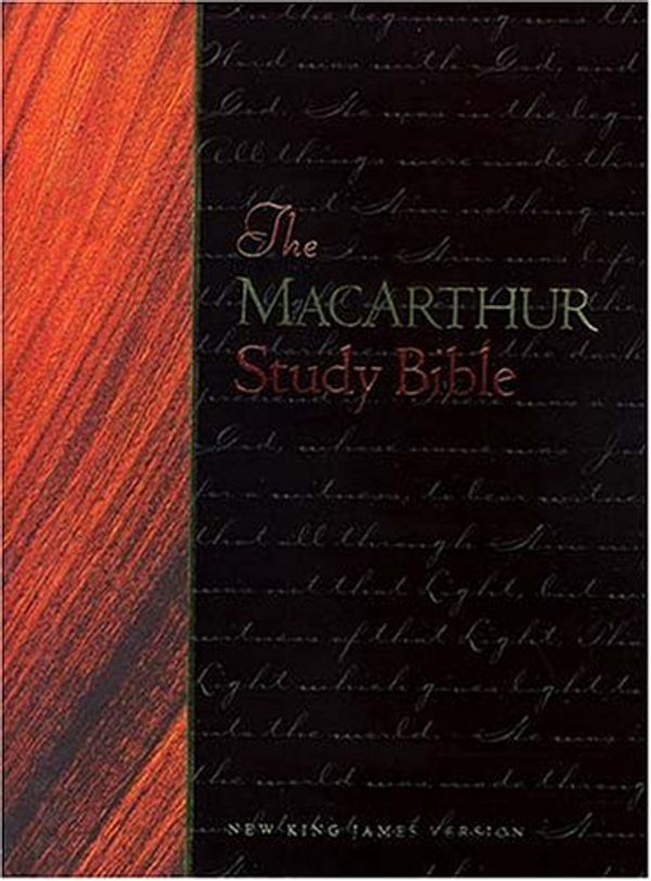 Cover Art for 0020049002483, The Macarthur Study Bible: New King James Version : Burgundy Genuine Leather by MacArthur Jr, Dr John F
