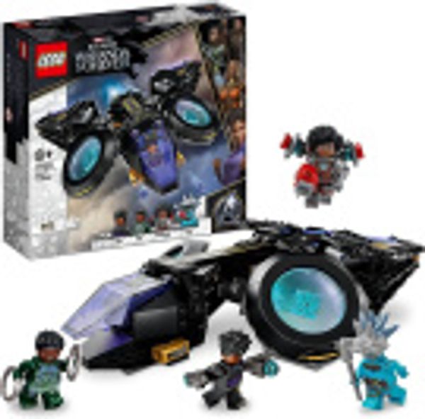 Cover Art for 5702017154251, LEGO 76211 Marvel Shuri's Sunbird, Black Panther Aircraft Buildable Toy Vehicle for Kids, Wakanda Forever Set, Avengers Superheroes Gift Idea by LEGO