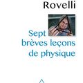 Cover Art for 9782738133120, Sept brèves leçons de physique by Carlo Rovelli