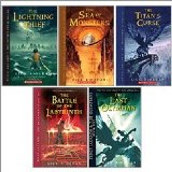 Cover Art for 9780545302869, Percy Jackson Complete Library, Books 1-5 (Percy Jackson and the Olympians, Volumes 1-5) by Rick Riordan