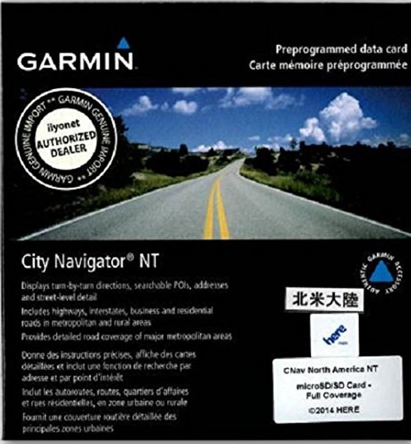 Cover Art for 0168141220272, Garmin City Navigator For North America NT Mapping Micro/SD Card, Black by 