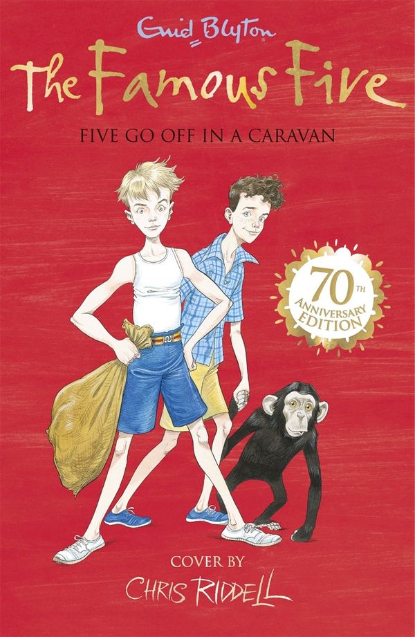 Cover Art for 9781444908695, Famous Five: Five Go Off In A Caravan: Book 5 by Enid Blyton