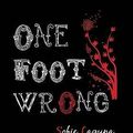 Cover Art for 9780749007959, One Foot Wrong by Sofie Laguna