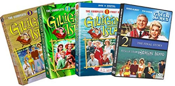 Cover Art for B07VKC8RW4, Gilligans Island: Complete TV Series Seasons 1-3 with Special Movie Rescue from Gilligan's Island DVD Collection by Unknown