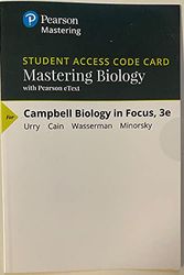 Cover Art for 9780134874517, Mastering Biology with Pearson eText -- ValuePack Access Card -- for Campbell Biology in Focus by Lisa A. Urry, Michael L. Cain, Steven A. Wasserman, Peter V. Minorsky, Rebecca Orr