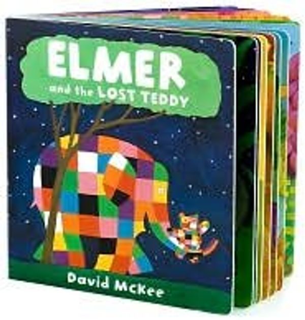 Cover Art for 9781435119291, Elmer and the Lost Teddy: Lap Board Book by David McKee
