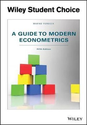 Cover Art for 9781119401155, A Guide to Modern Econometrics 5th Edition by Marno Verbeek