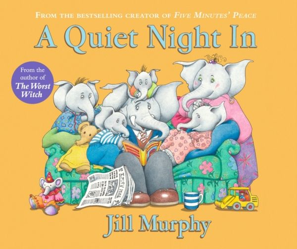Cover Art for 9781406370720, A Quiet Night inLarge Family by Jill Murphy