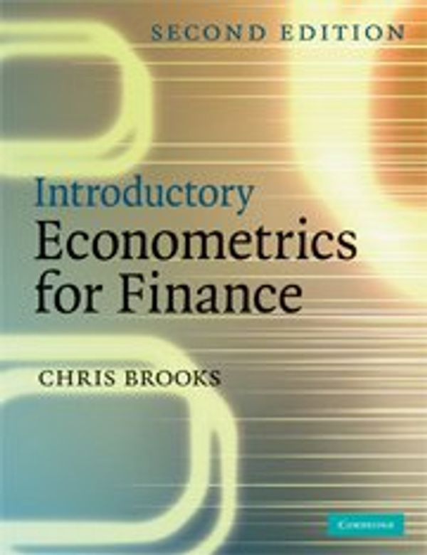 Cover Art for 9781107619784, Introductory Econometrics for Finance 2E + Eviews 7 by MR Chris Brooks