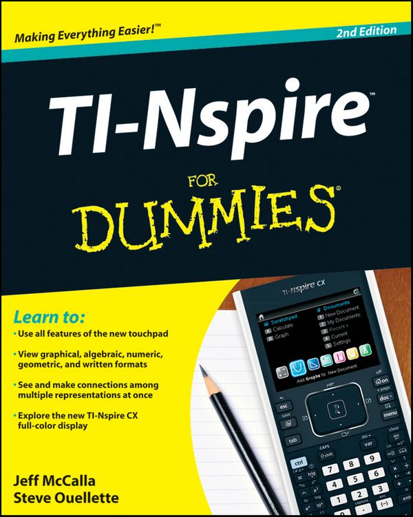 Cover Art for 9781118075692, Ti-Nspire for Dummies by Jeff McCalla