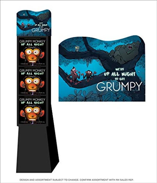 Cover Art for 9780593219652, Grumpy Monkey Up All Night 9-Copy Floor Display with Merchandising Kit by Suzanne Lang