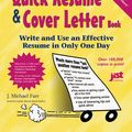 Cover Art for 9781563706349, The Quick Resume & Cover Letter Book by Michael Farr