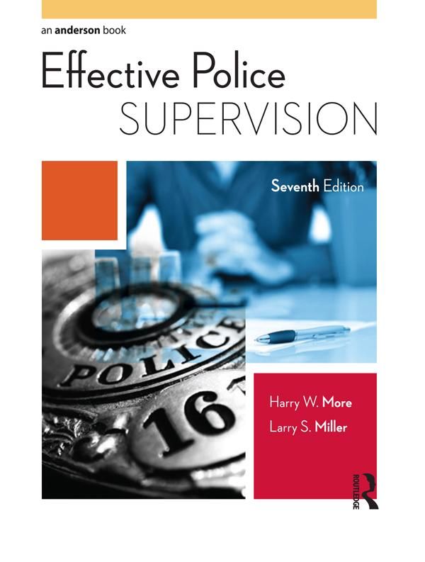 Cover Art for 9781317522690, Effective Police Supervision by Harry W. More