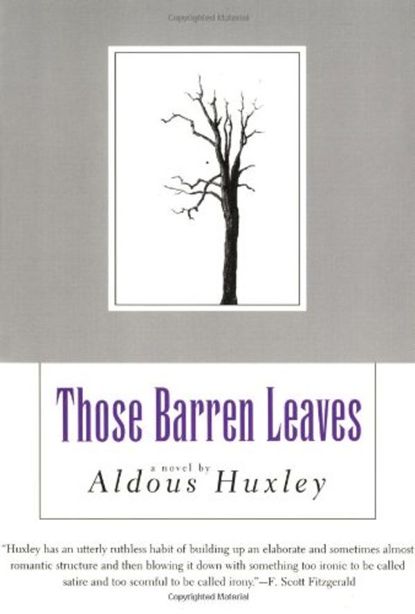 Cover Art for 9781564781697, Those Barren Leaves by Aldous Huxley