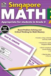 Cover Art for 9781483813196, Singapore Math, Grade 3 by Thinking Kids