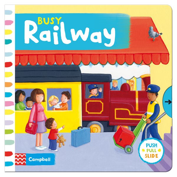 Cover Art for 9781447257554, Busy Railway by Rebecca Finn