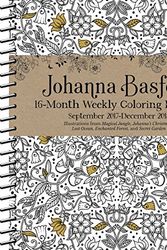 Cover Art for 9781449482794, Johanna Basford 2017-2018 16-Month Coloring Diary by Johanna Basford
