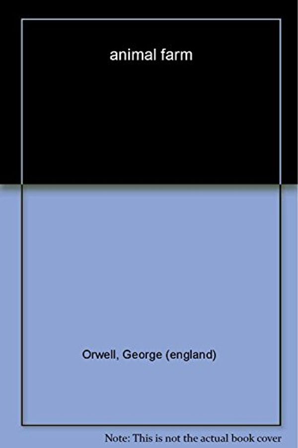 Cover Art for 9789696400059, Animal Farm by George Orwell