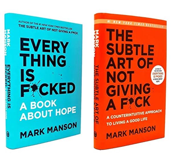 Cover Art for B07Y57WH9H, By [Mark Manson] The Subtle Art of Not Giving a F*ck & Everything Is F*cked two book combo by Mark Manson