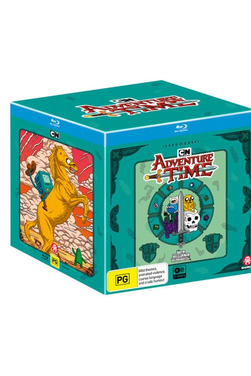 Cover Art for 9322225233102, Adventure Time Complete Collection 1 - 10 Boxset (blu-ray) by Madman